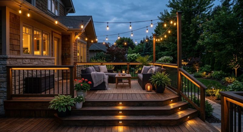 Deck Lights Installation in Denver, CO