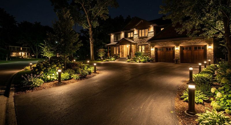 Driveway Lighting Installation in Denver County, CO