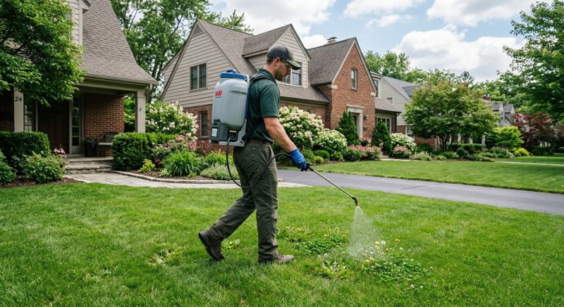Lawn Weed Spraying in Rockwall, TX