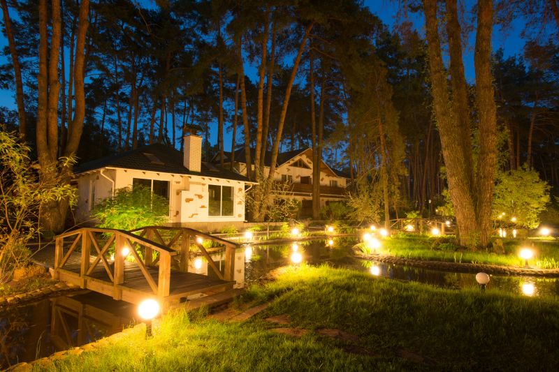 Pond Lighting Installation in Pasadena, CA