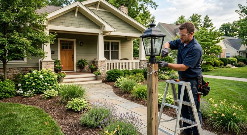 Yard Lights Installation in Denver County, CO