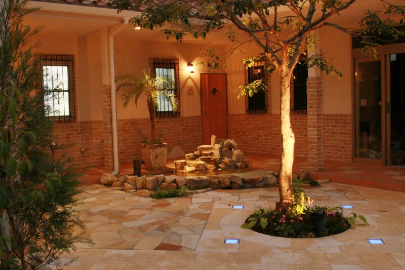 Courtyard Light Installation in Heber City, UT
