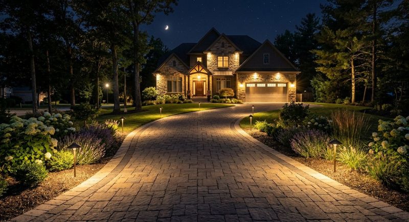 Driveway Lighting Installation in Littleton, CO