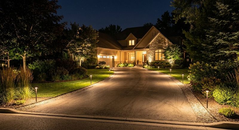 Driveway Lighting Installation in Littleton, CO