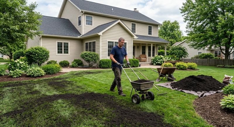 Lawn Topdressing in Ventura County, CA
