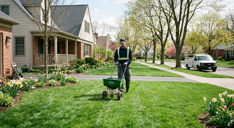 Spring Lawn Treatment in Honolulu, HI